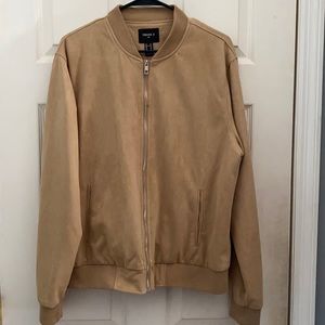 Forever 21 Suede Bomber